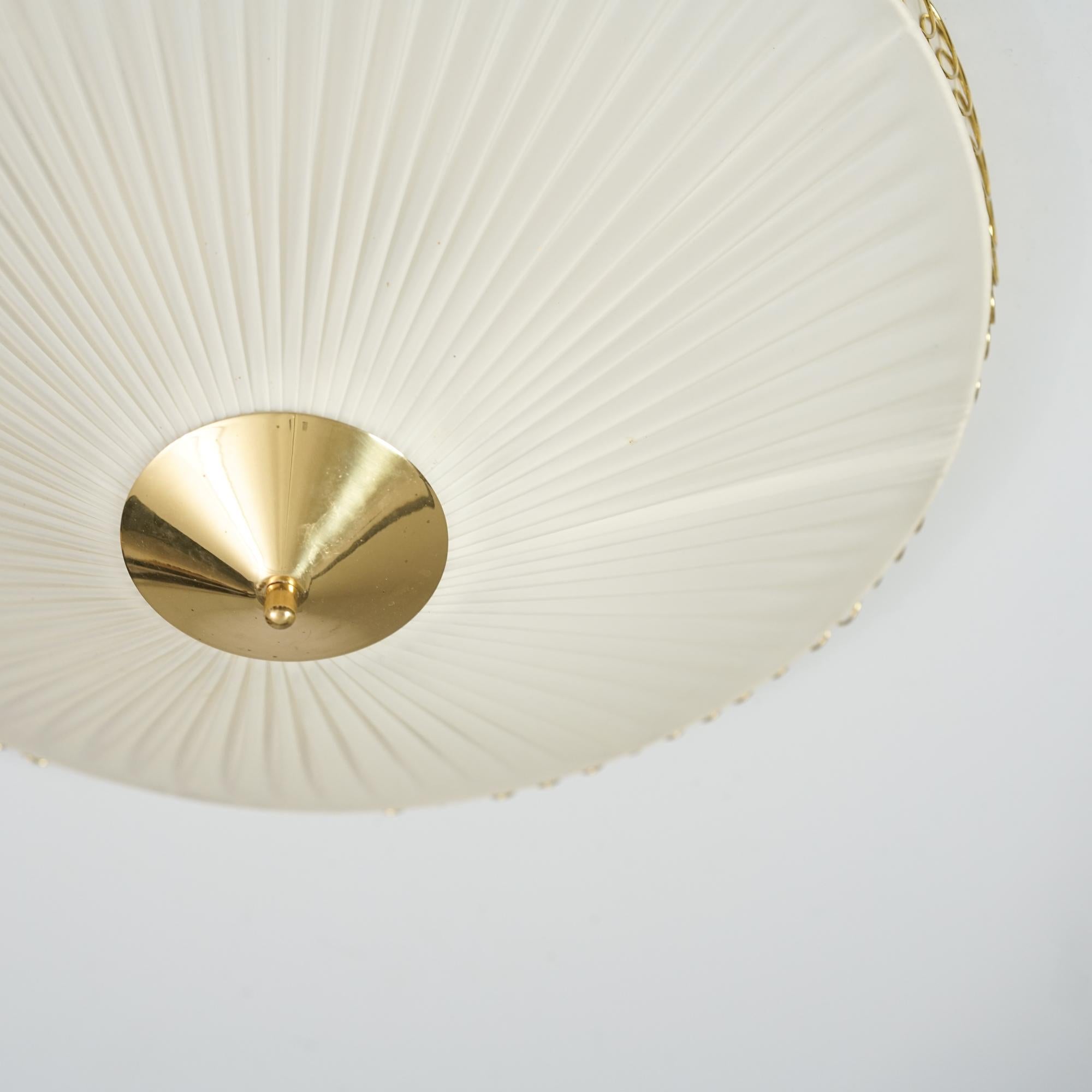 Scandinavian Modern Flush Mount, Valinte Oy, 1960s For Sale
