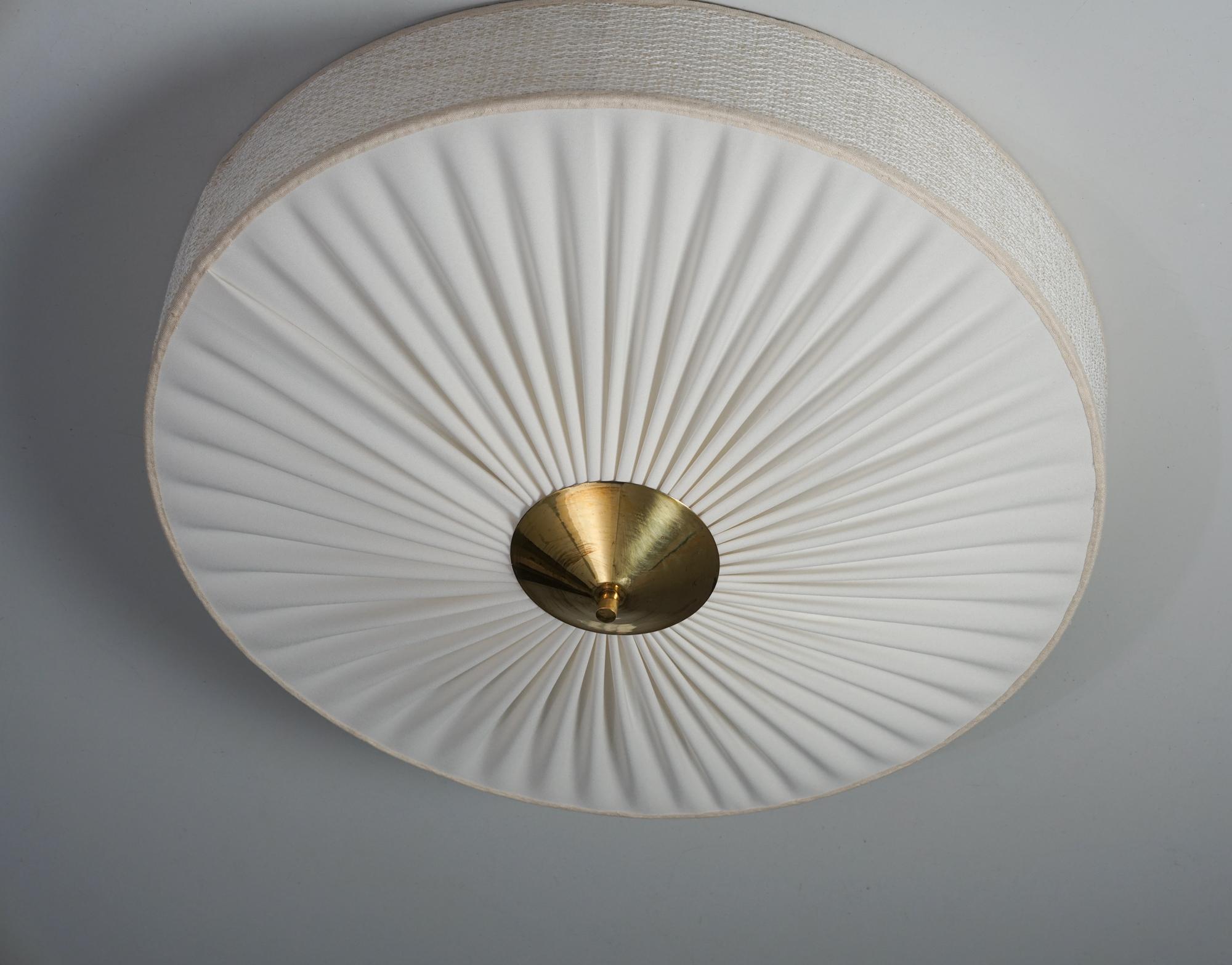 Scandinavian Modern Flush Mount, Valinte Oy, 1960s For Sale