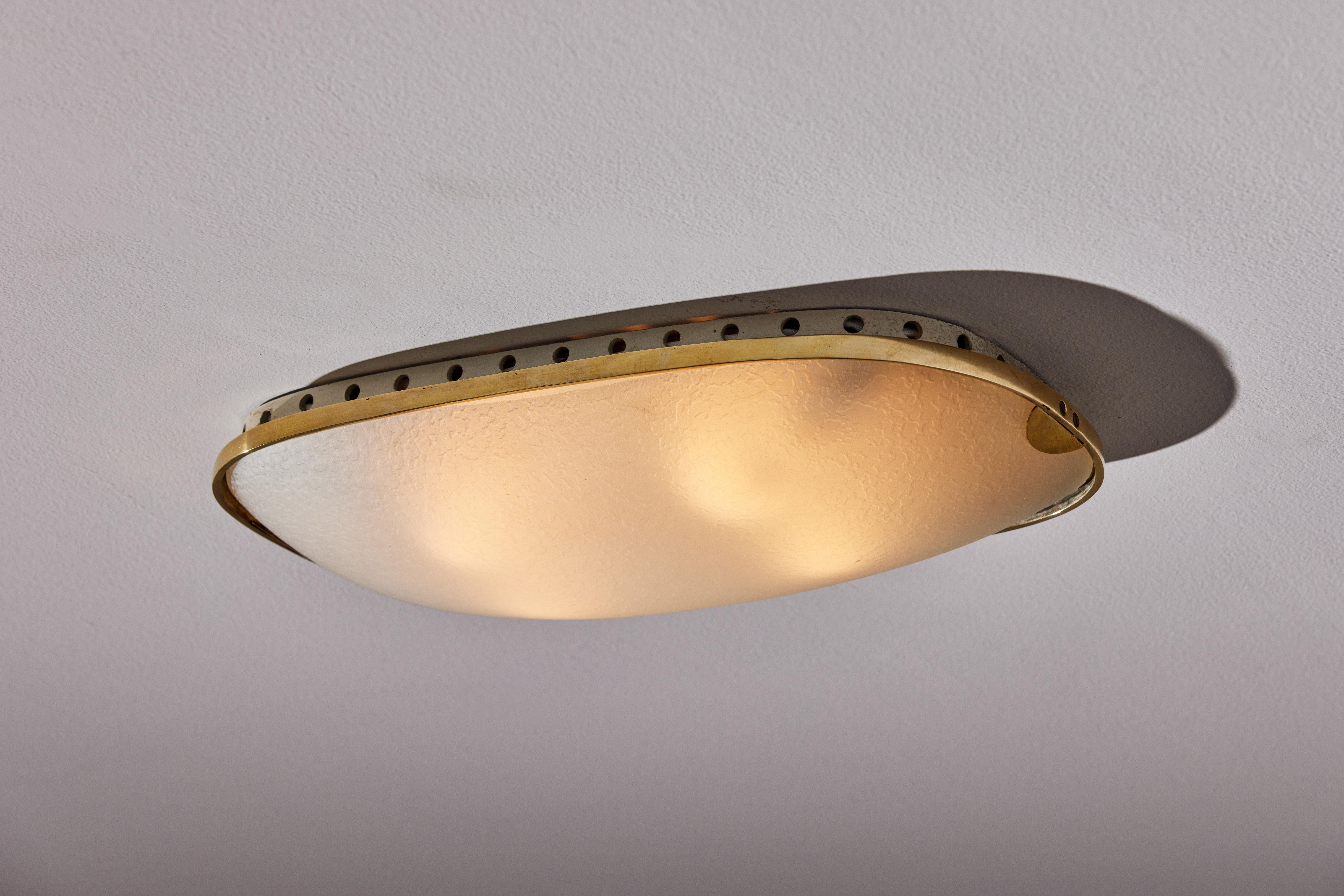Flush Mount Wall/Ceiling Light by Fontana Arte In Good Condition In Los Angeles, CA
