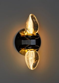 Thorn: Sconce 302 in hand-blown glass by Andrea Claire Studio