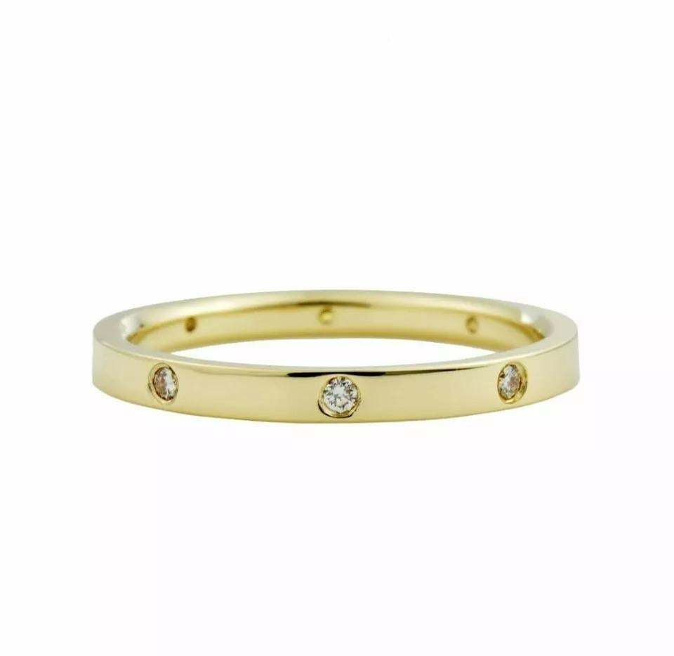 Flush Set Full Eternity Wedding Bridal Band Unique Engagement Rings 14k Solid
Light weight can be worn everyday

Additional information:
Condition: New without tags: A brand-new, unused, and unworn item (including handmade items) that is not in