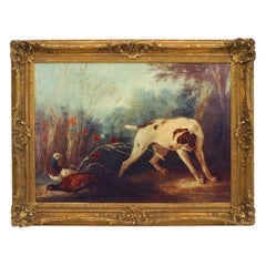 Flushing Pheasants Wildlife Painting