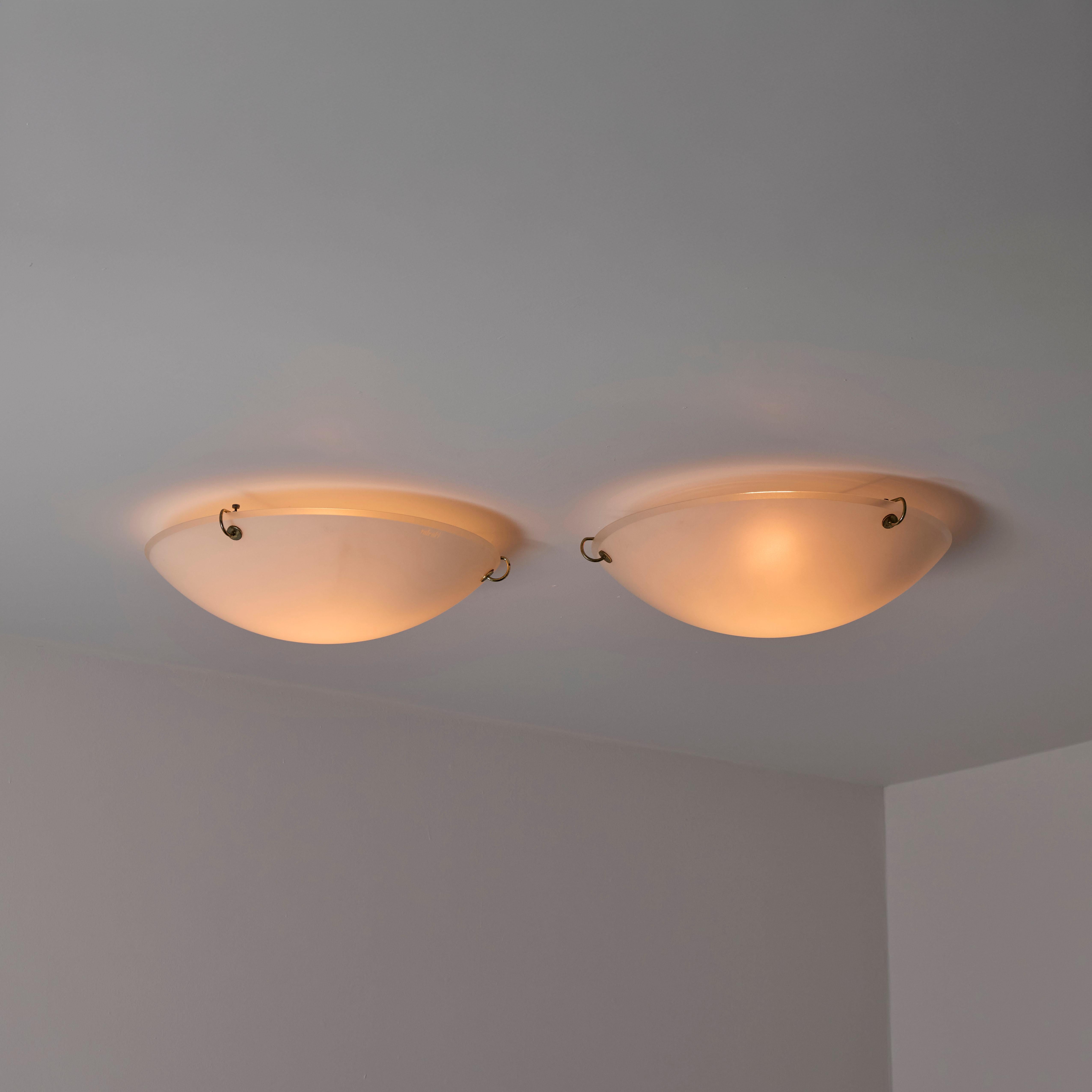 Mid-Century Modern Flushmounts by Valenti For Sale