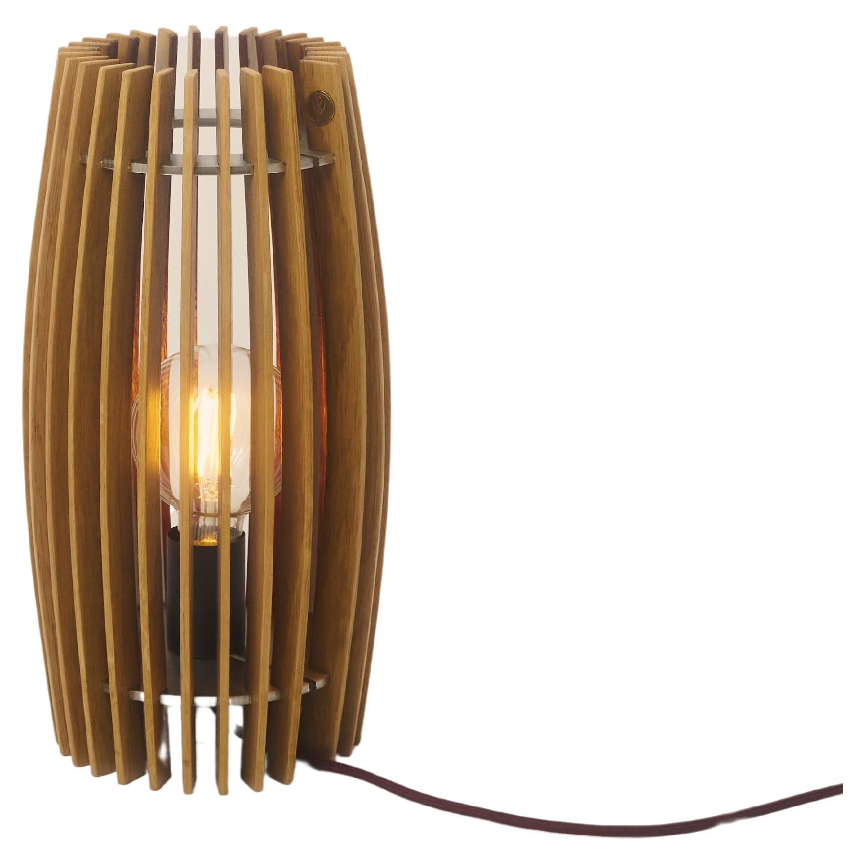 Flussio table lamp by Winetage handmade in Italy