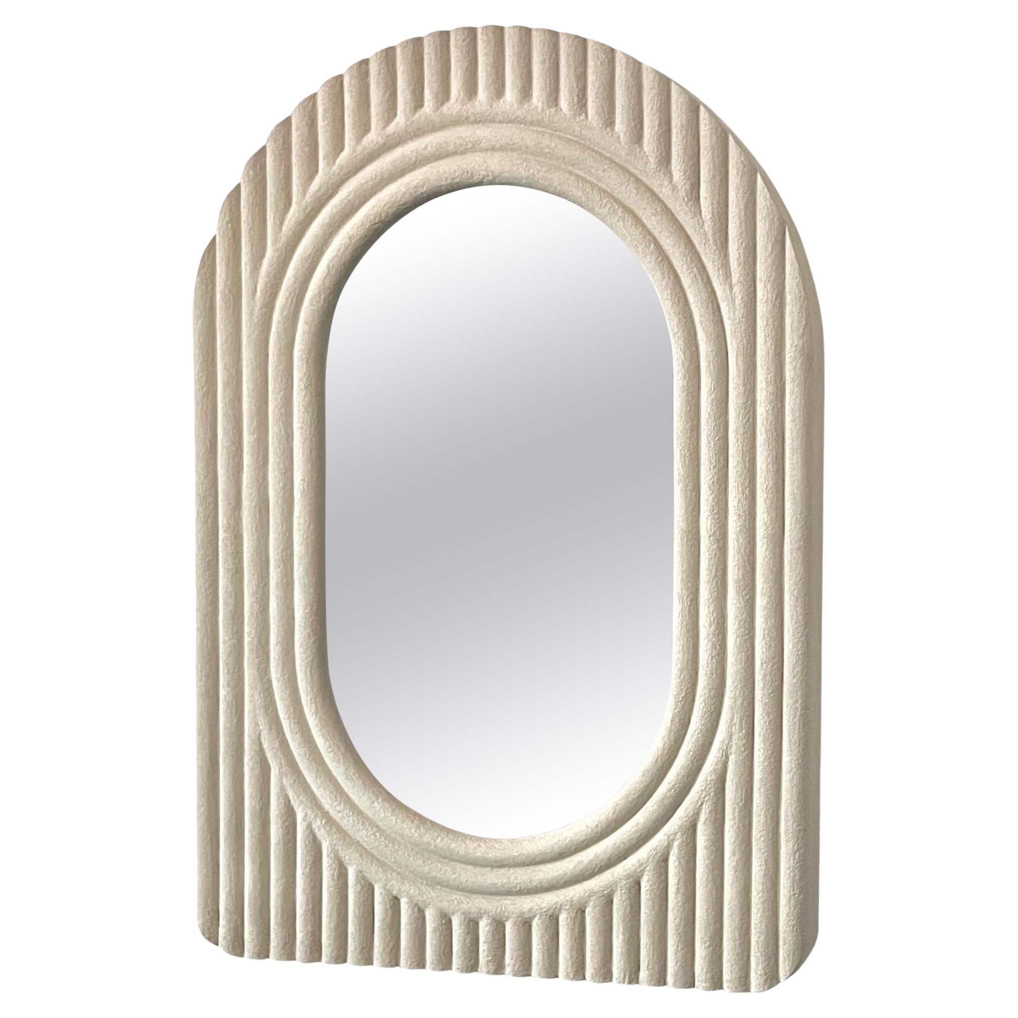 Specchio ad arco scanalato