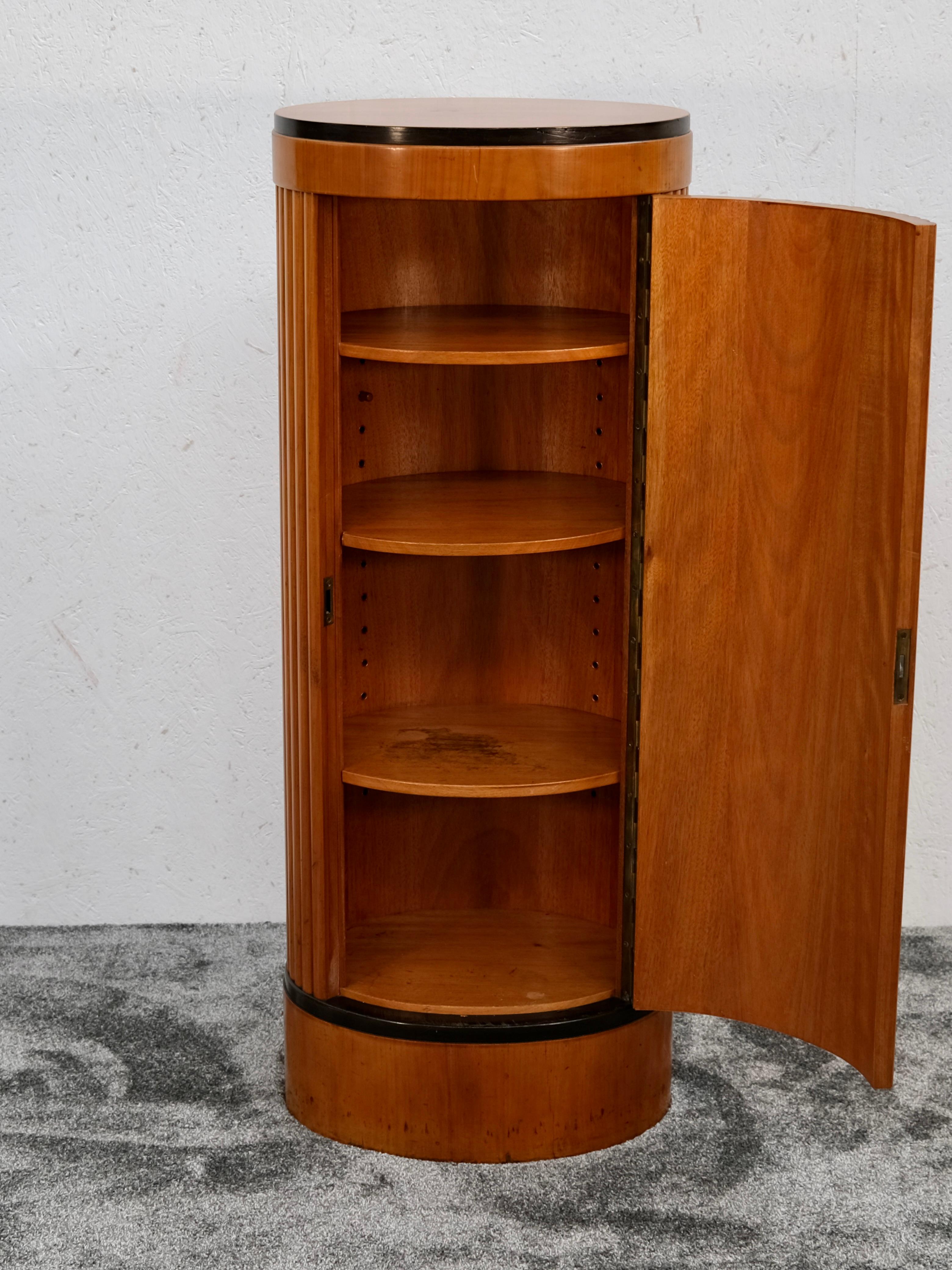 Allemand Armoire à colonnes Biedermeier, Allemagne du Sud, années 1860 en vente