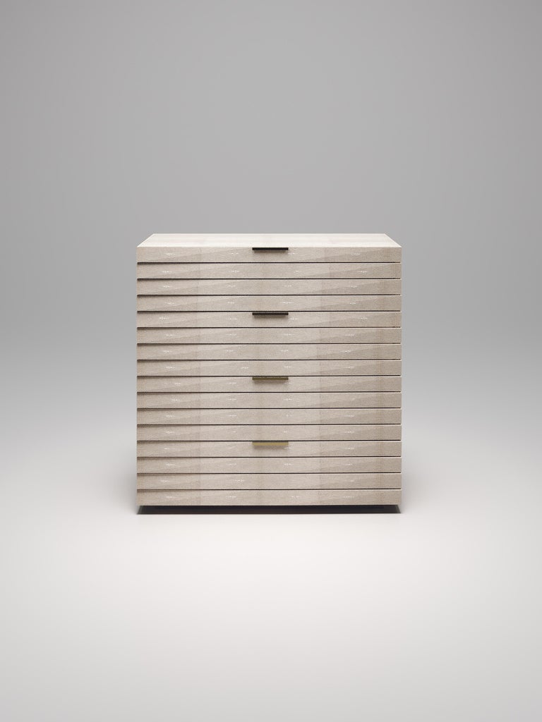 Fluted Chest of Drawers by R&Y Augousti For Sale at 1stDibs