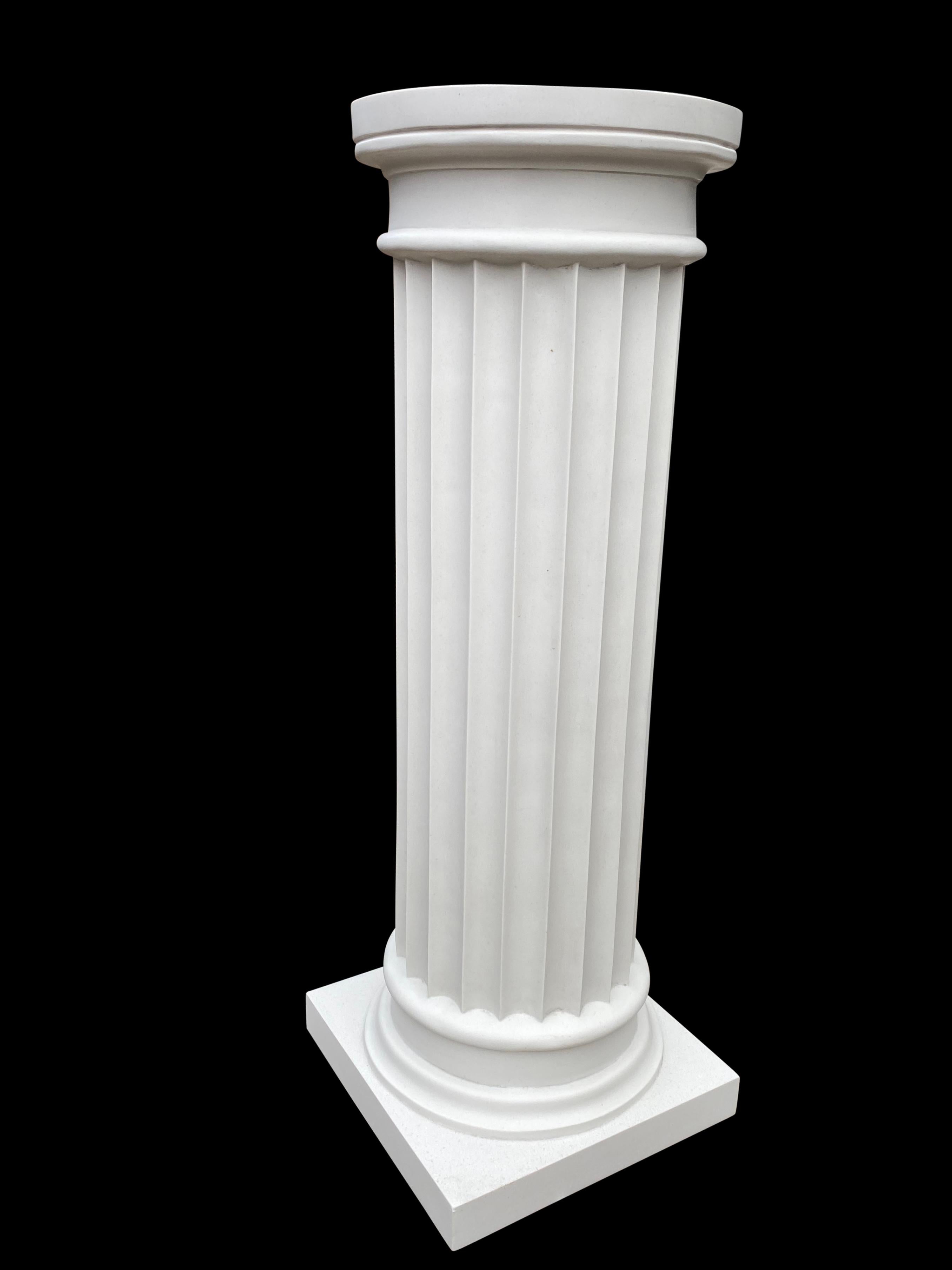 European Fluted Column - 20th Century Classic Architectural Element For Sale