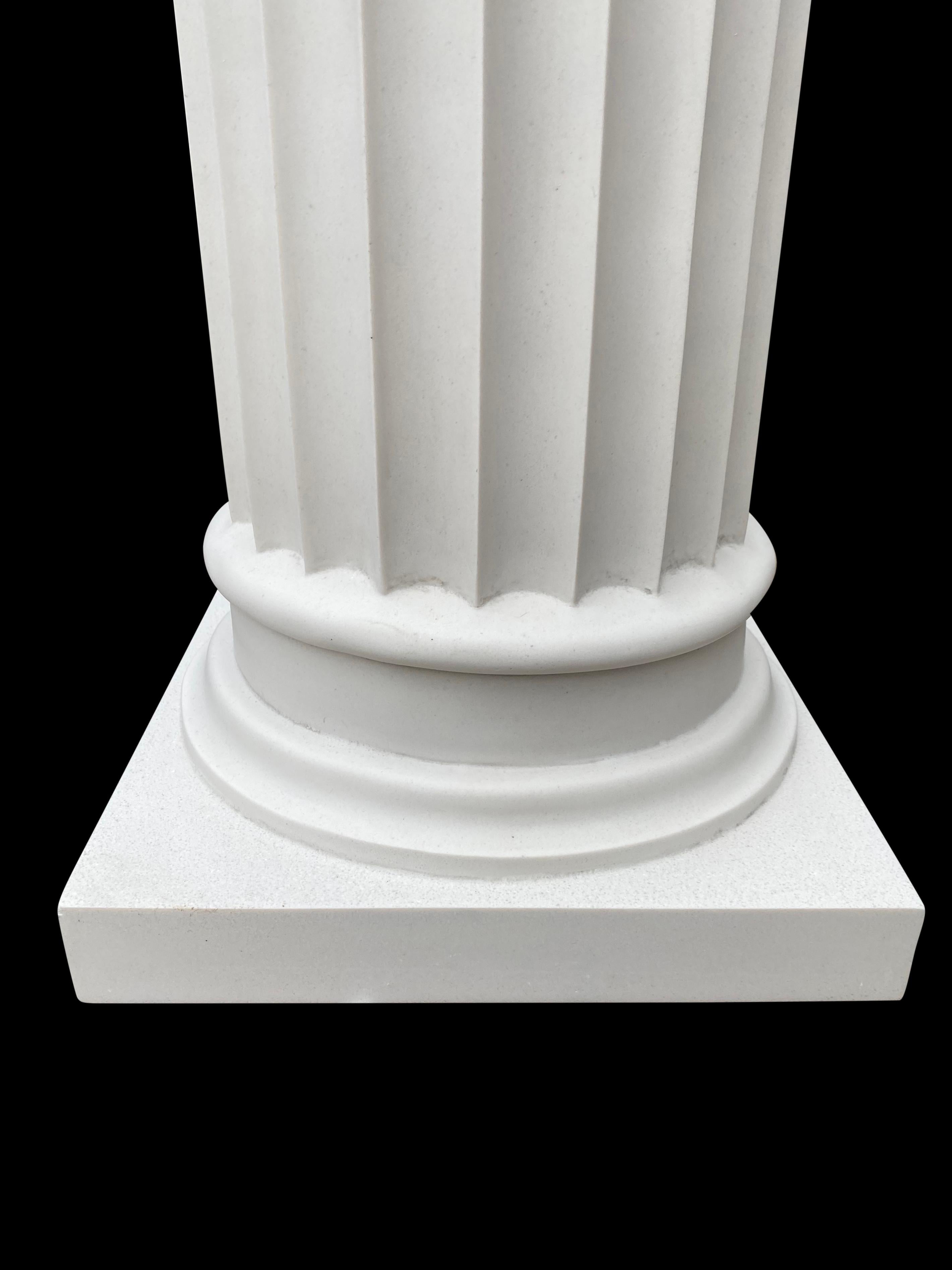 Fluted Column - 20th Century Classic Architectural Element For Sale 1