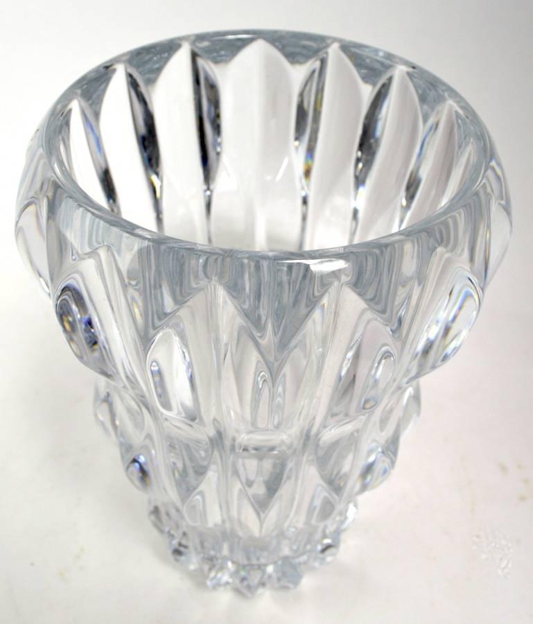 Fluted Crystal Vase after Baccarat 2