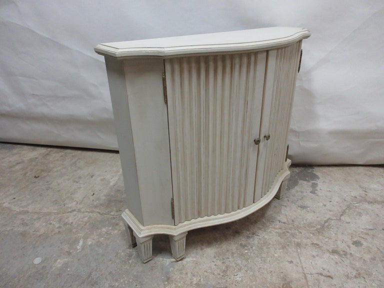 Fluted Door Console at 1stDibs