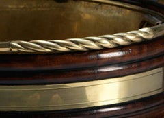 Fluted Mahogany Bucket
