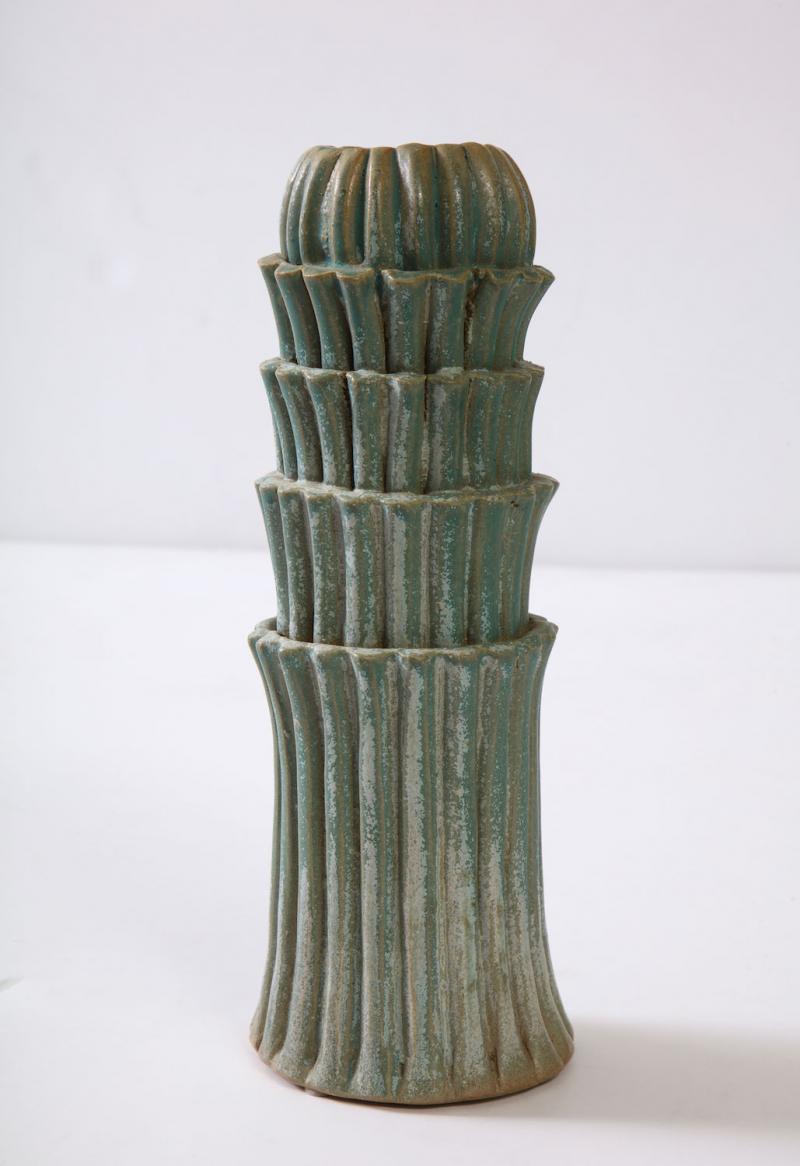 Contemporary Fluted Vase #2 by Robbie Heidinger