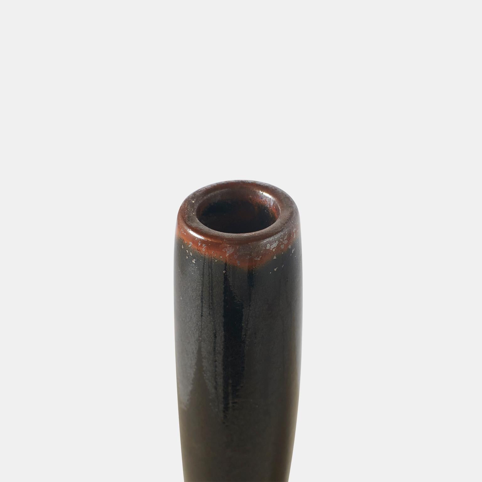 Vase cannelé d'Axel Salto Bon état - En vente à San Francisco, CA