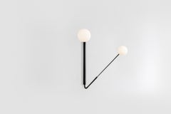 Flutter I, Burnt Brass Sconce by Paul Matter