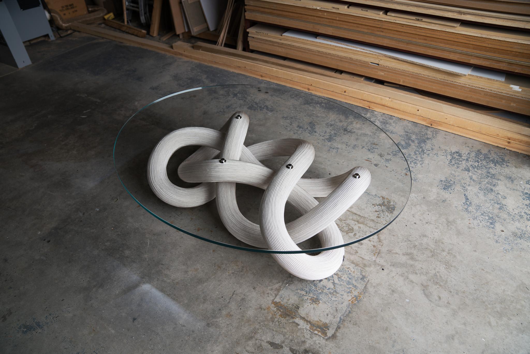 Fil de fer Table basse FLUX en vente
