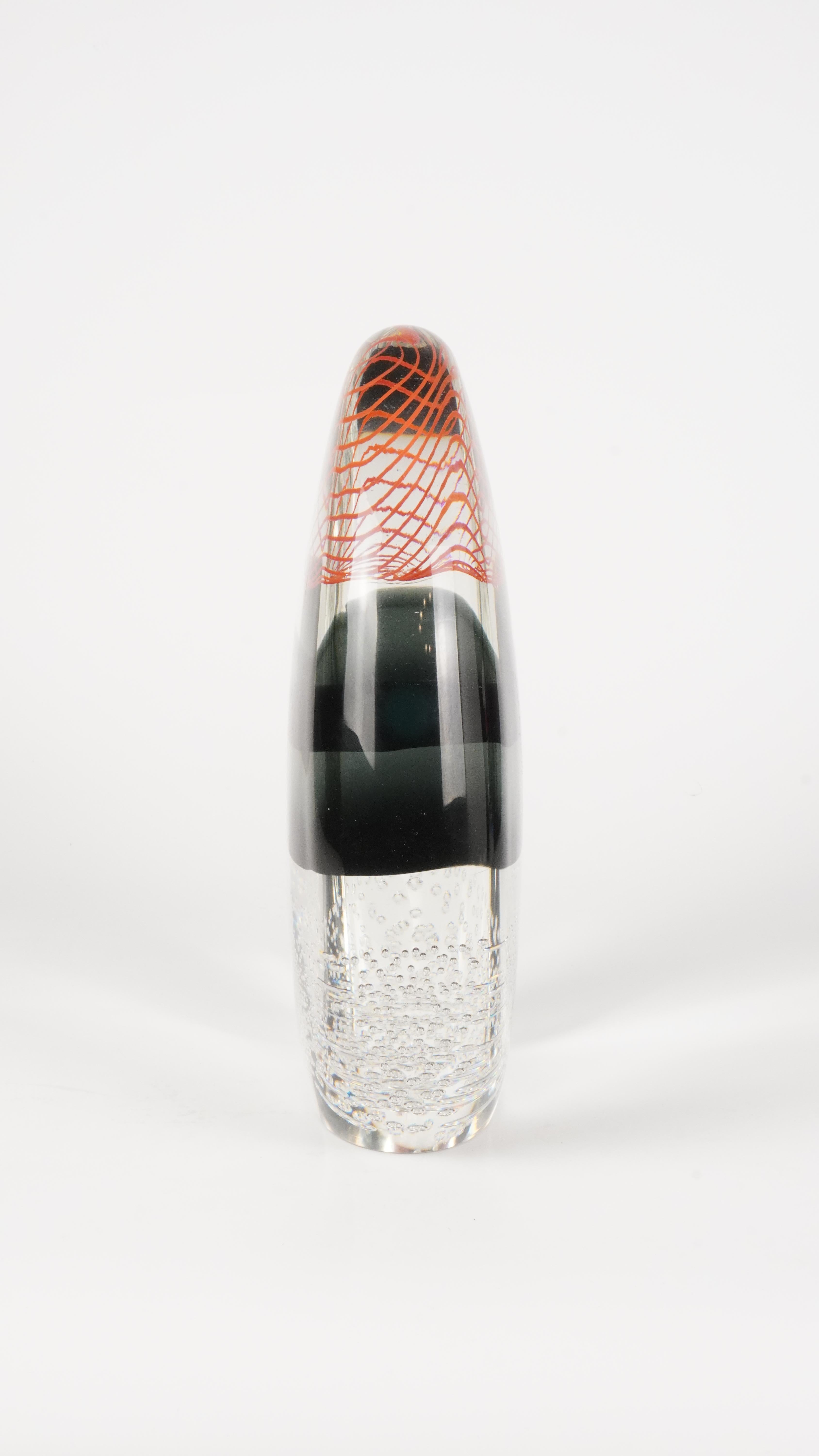 Flux Muranoglas-Skulptur - Kollektion Chroma (Moderne) im Angebot