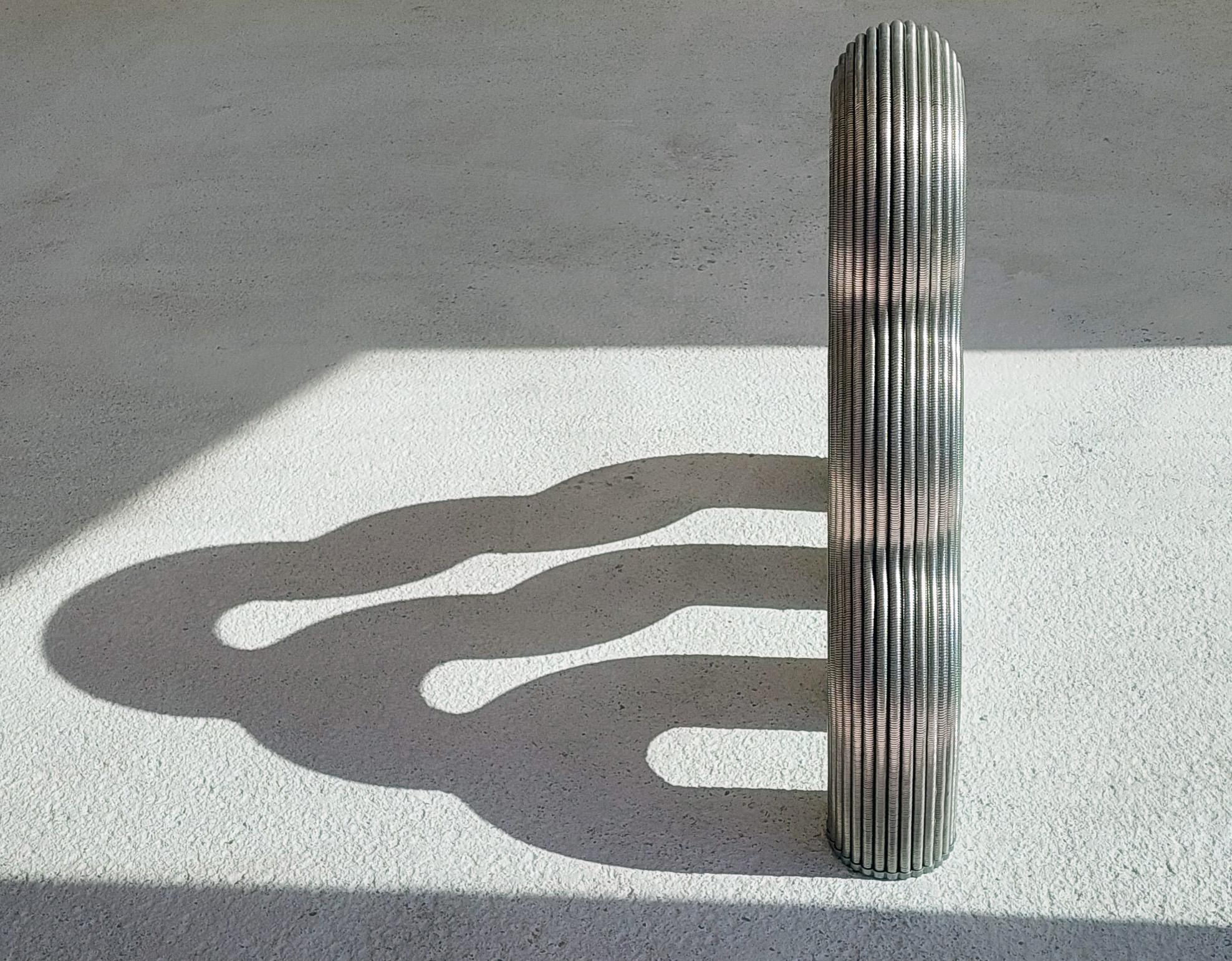 FLUXsculpture> organische Skulptur aus Edelstahl im Angebot 2