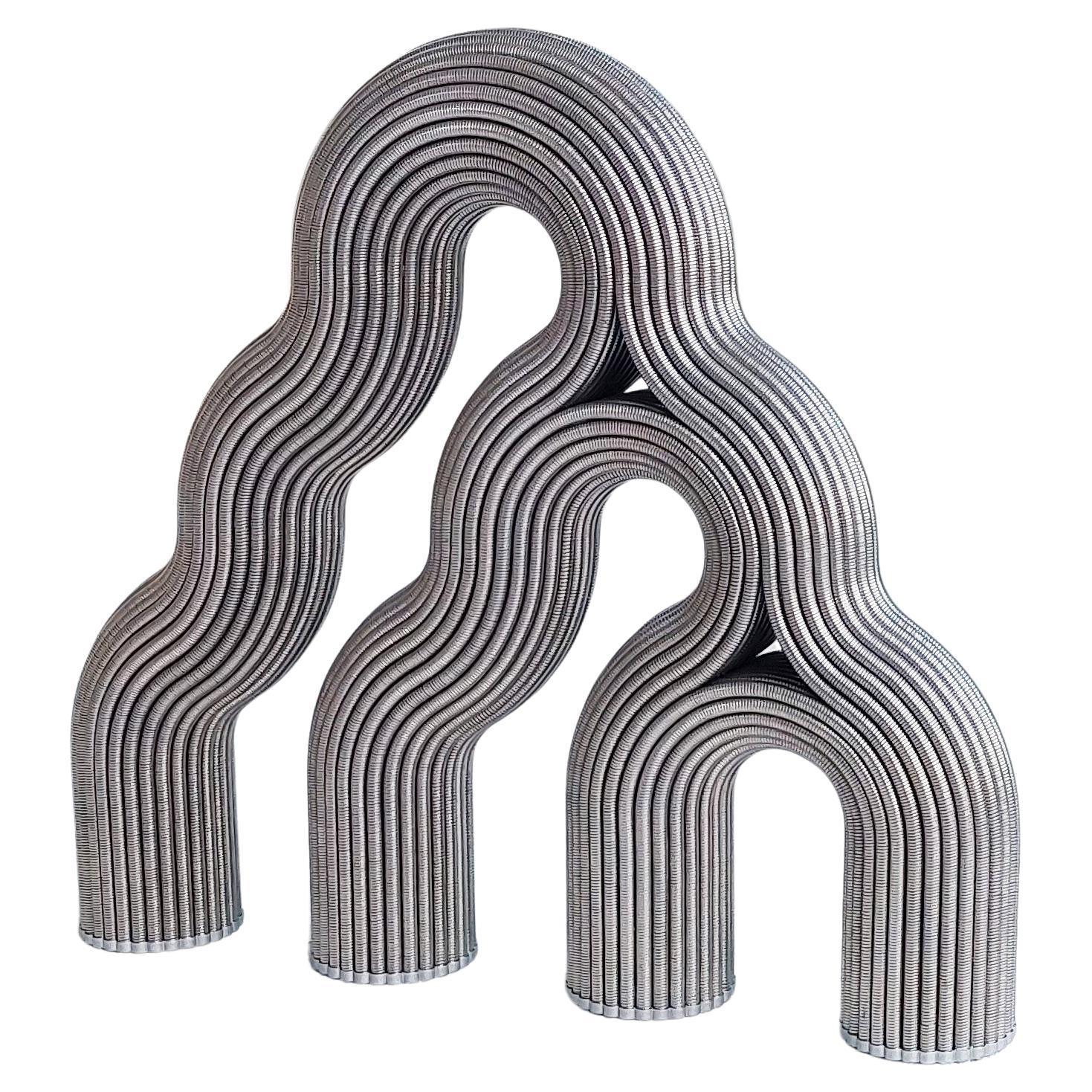 FLUXsculpture > organic stainless-steel sculpture