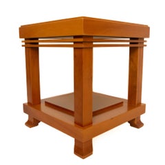 FLW 'Robie' House Side Table by Frank Lloyd Wright for Cassina, 1908