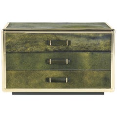 21st Century Fly Case Night Table in Leather by Roberto Cavalli Home Interiors