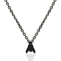 FLY Essential Necklace in 18K Black Gold - ECH JEWELRY