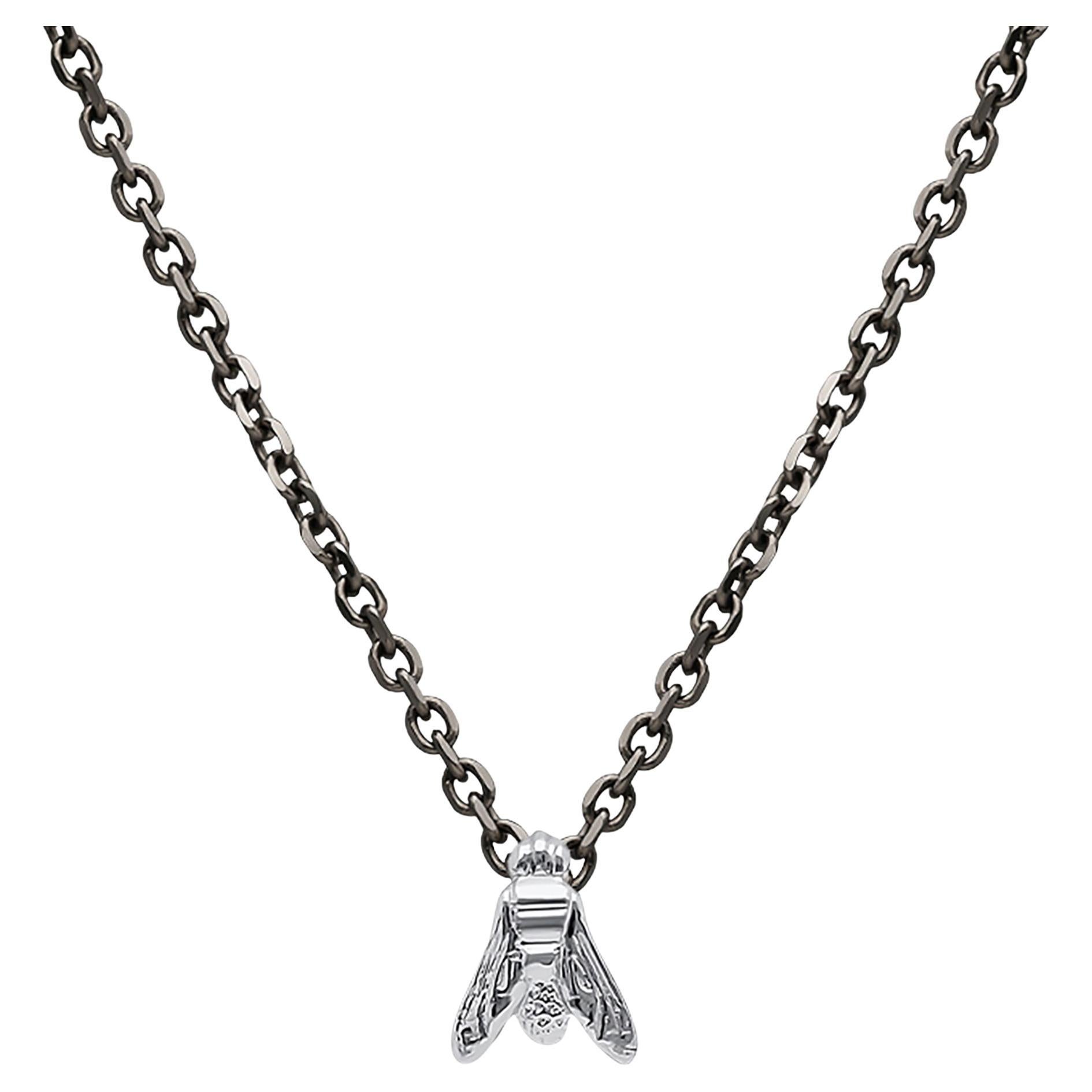 Collana FLY Essential in oro bianco 18 carati - ECH JEWELRY