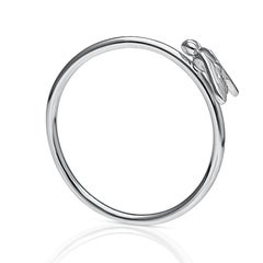 Contemporary Ring in White Gold ECH JEWELRY