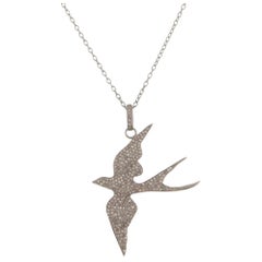 Fly Free Dove of Peace Pendant Necklace