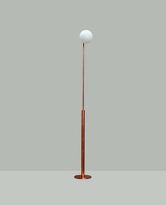 Fly Glass Globe Floor Lamp by Lamp Shaper