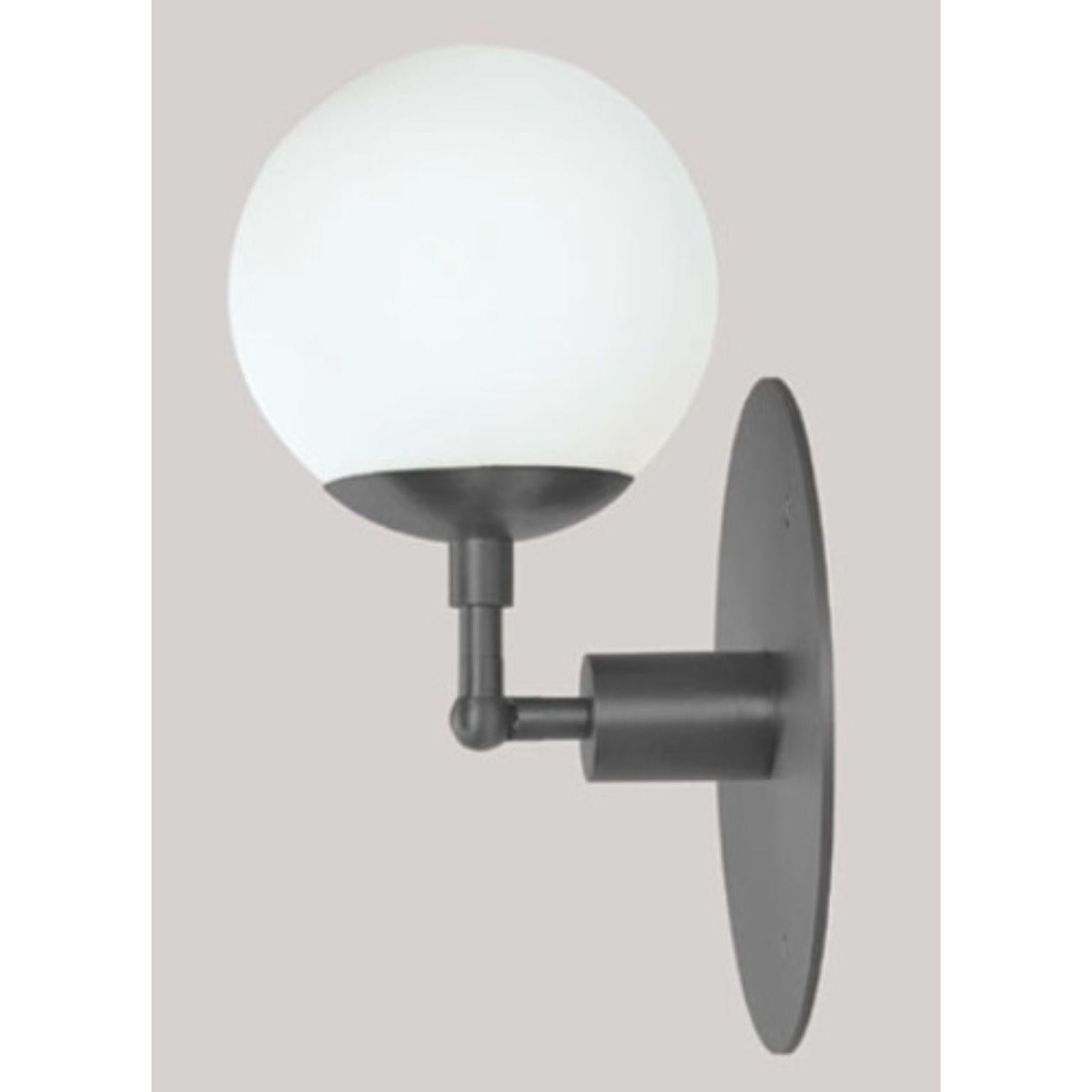 Post-Modern Fly Glass Globe Wall Sconce by Lamp Shaper For Sale