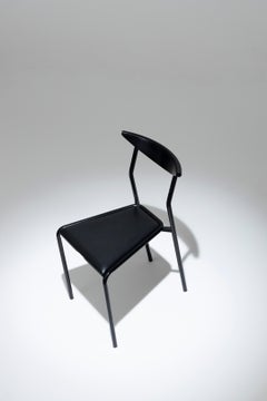 Fly Line Black Chair, 1980s