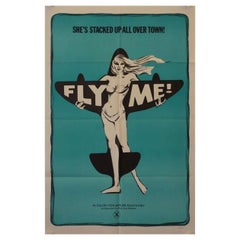 Vintage Fly Me, Unframed Poster, 1973