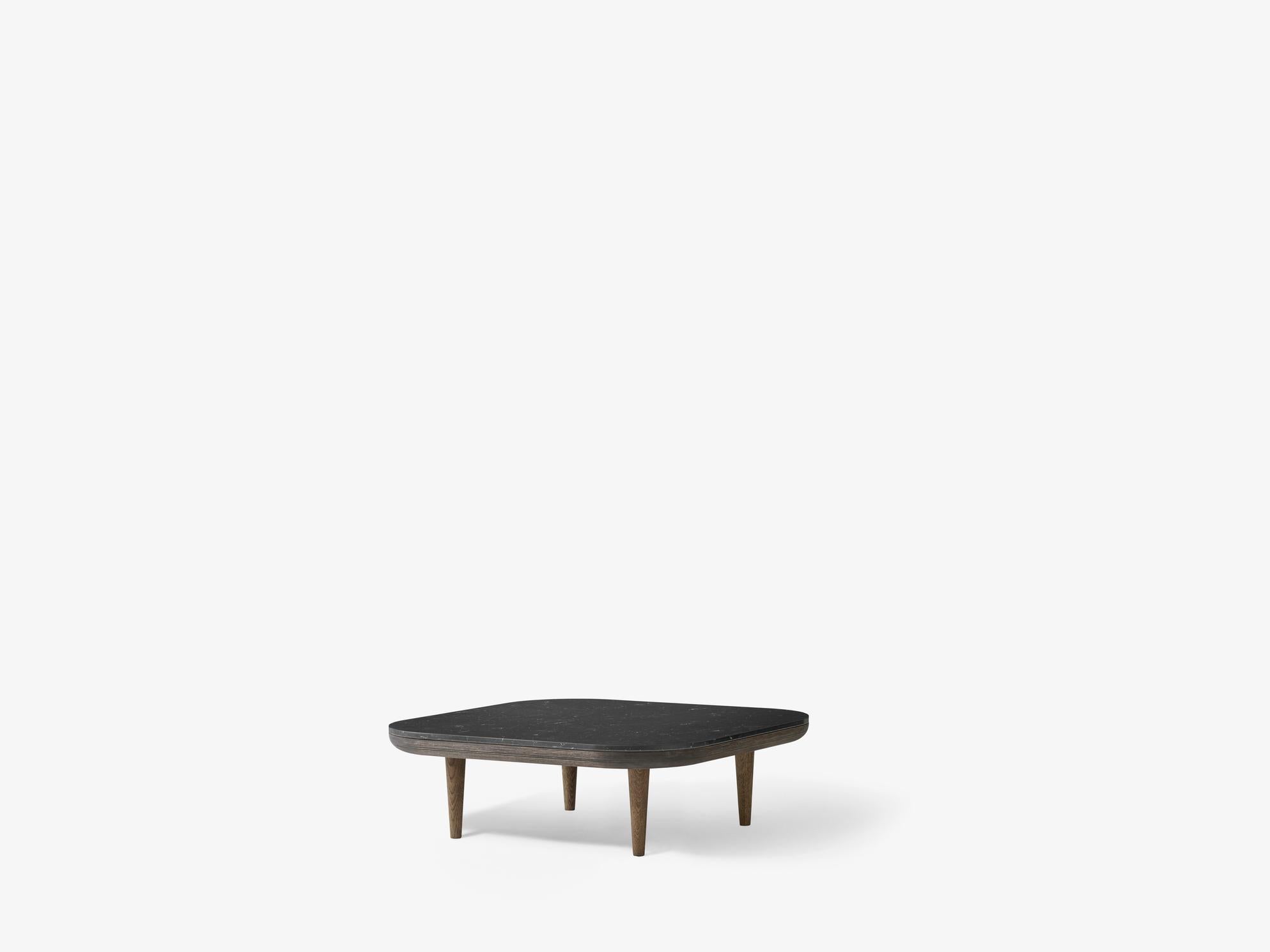 XXIe siècle et contemporain Table de salon Fly SC4 en chêne W. Nero Marquina de Space Copenhagen pour &tradition en vente