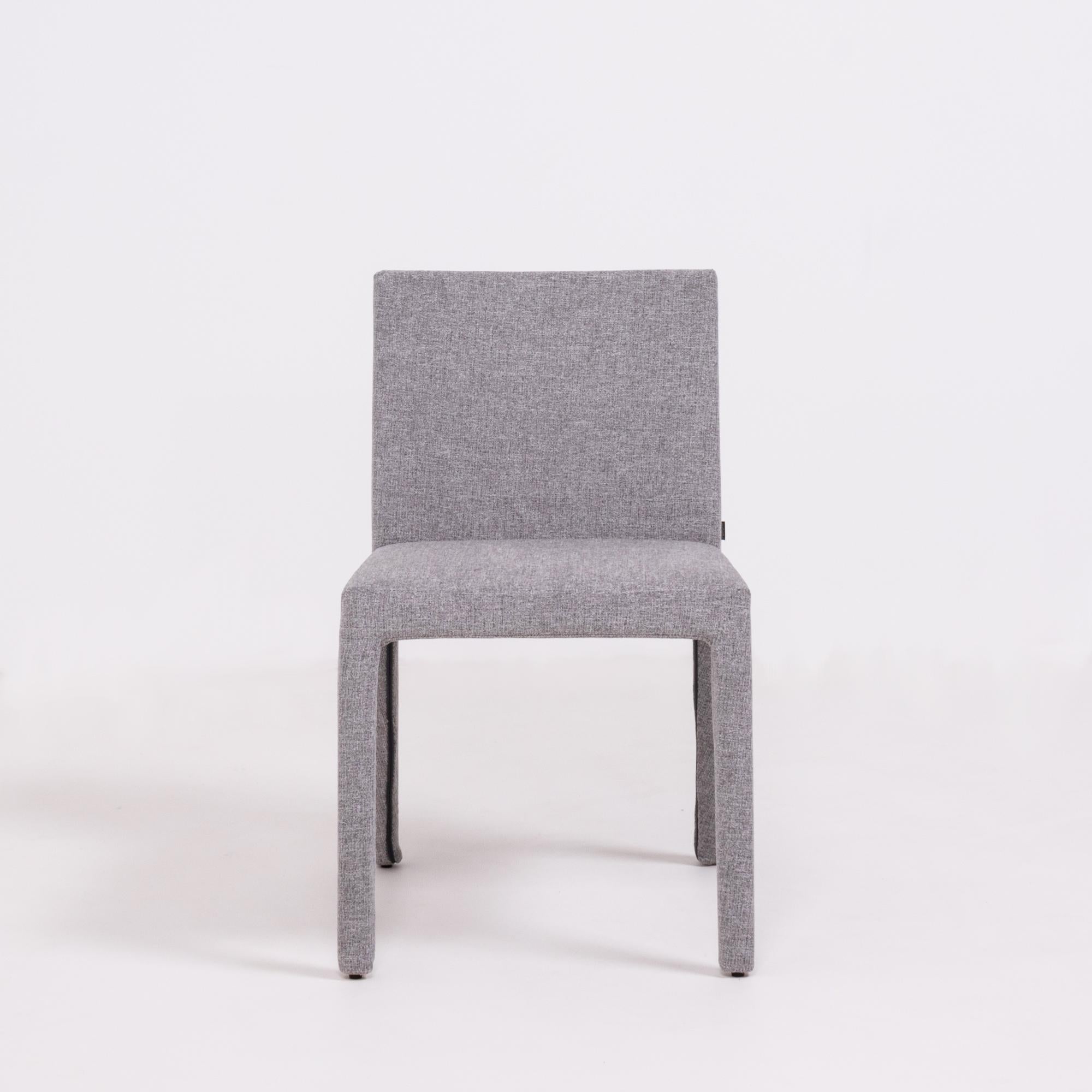 modern grey dining chairs