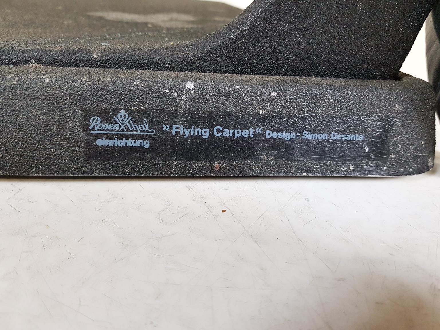 "Flying Carpet" Leather Lounge Chair by Simon Desanta for Rosenthal