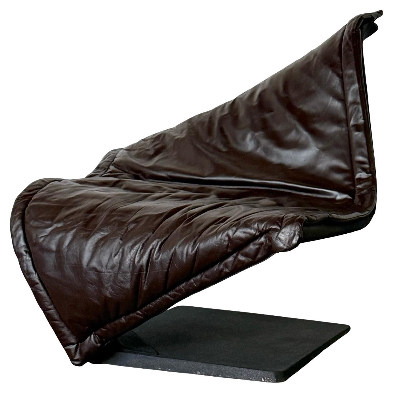 Sessel "Flying Carpet" von Simon Desanta für Rosenthal Original Leder im Angebot