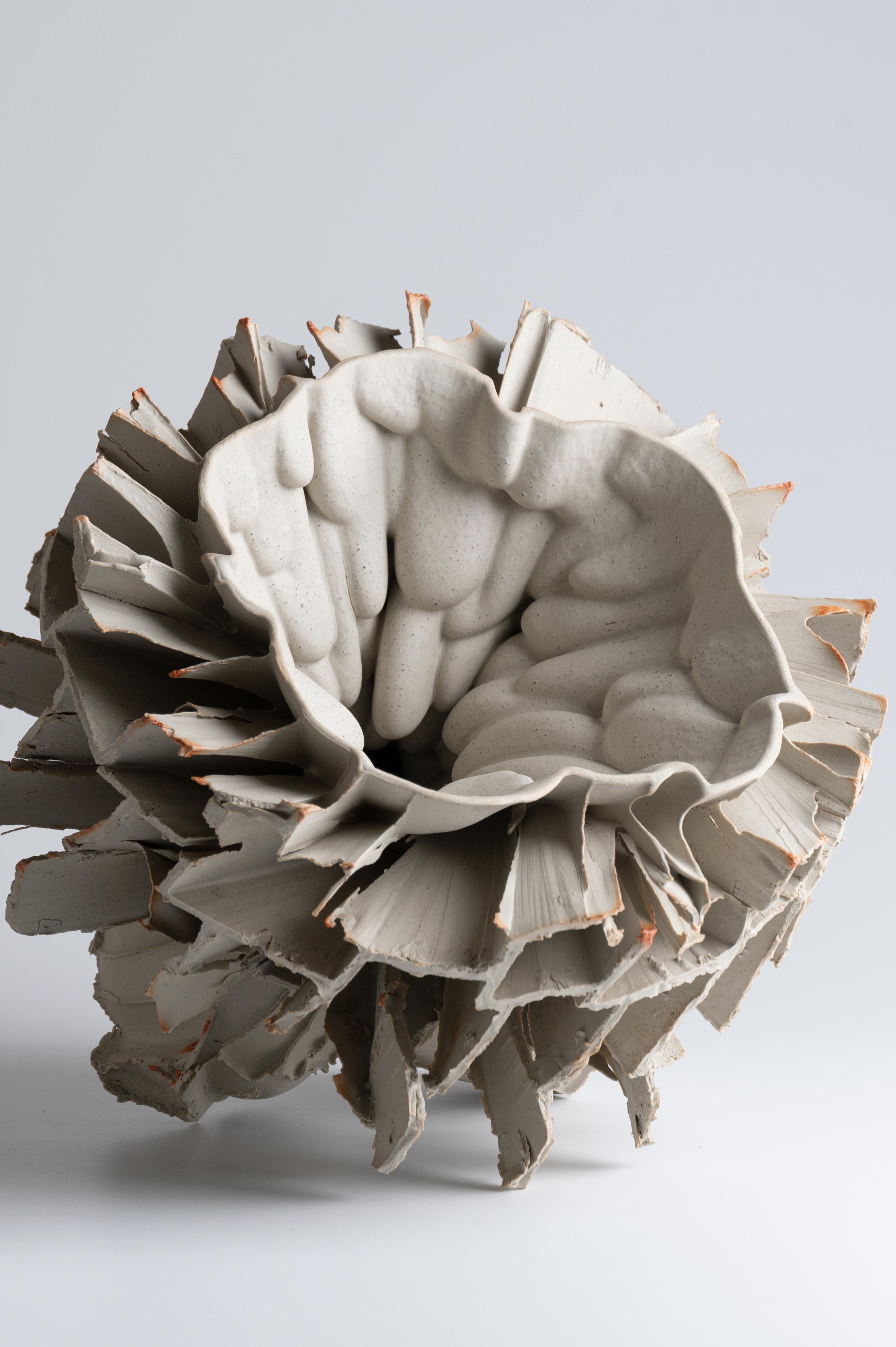 Contemporary Flying Garden Series Sculpture by Zsolt József Simon For Sale