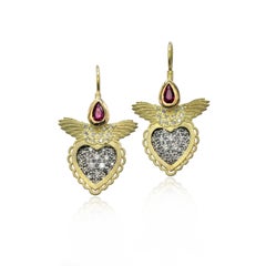 Flying Heart Earrings