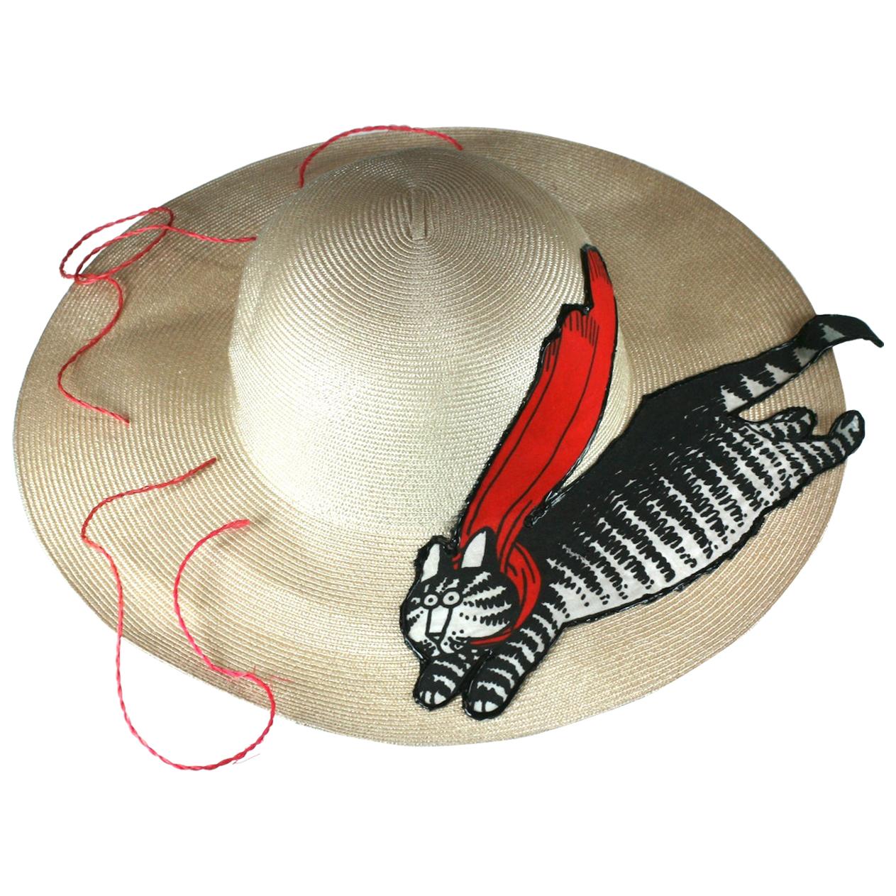 Flying Kliban Cat Hat For Sale
