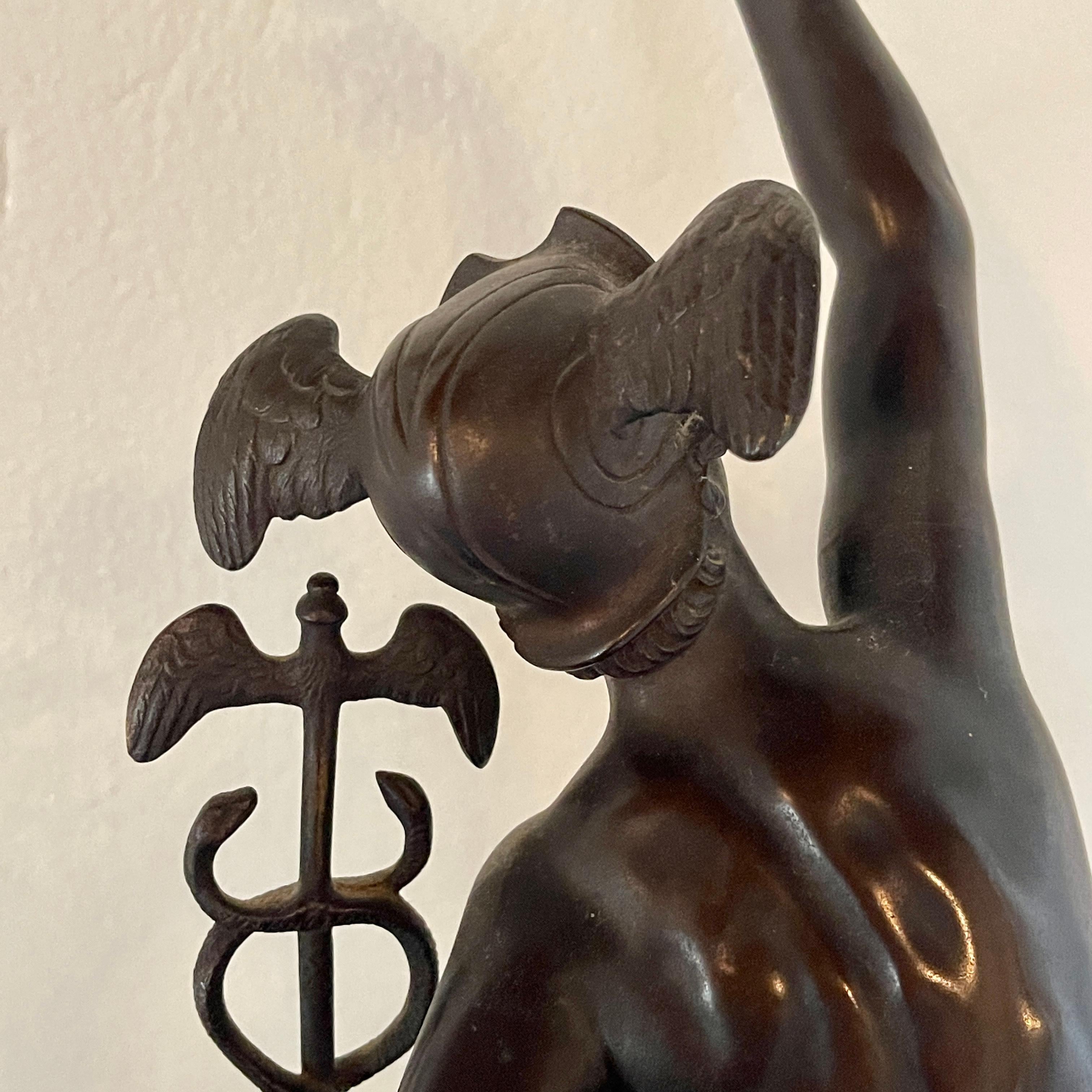 Flying Mercury Hermes Figure of Greek God of Medicine, by Giavanni Da Bologna 7