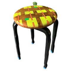 Flying Saucer Rock'n'Roll Stool by Markus Friedrich Staab 2022