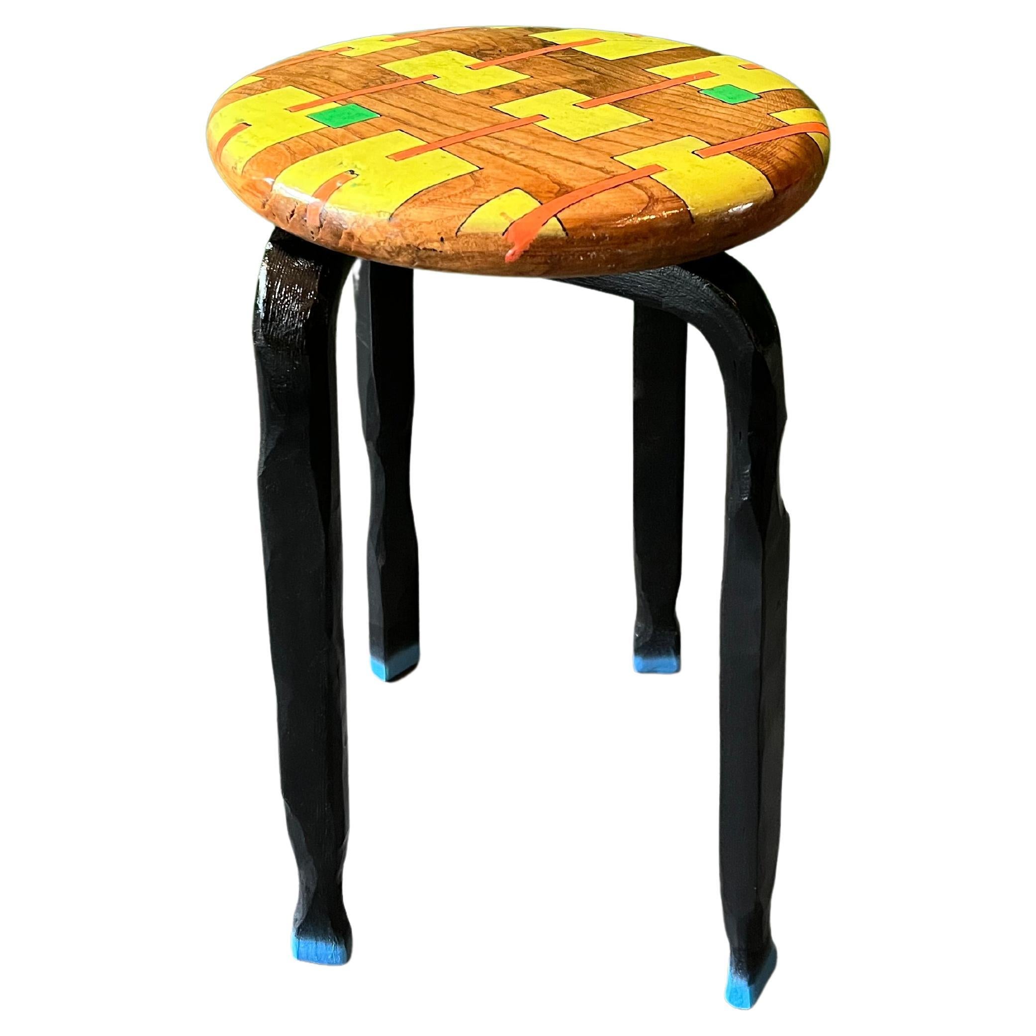 Flying Saucer Rock'n'Roll Stool by Markus Friedrich Staab 2022 For Sale