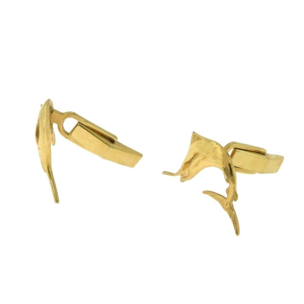 Brilliance Jewels, Miami
Questions? Call Us Anytime!
786,482,8100

Style: Swordfish Cufflinks

Metal: Yellow Gold

Metal Purity: 14k

Dimensions: 1 x 0.25 inches 

Total Item Weight (g): 8.2