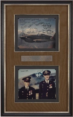 Flying Tigers Pilots' Signatures Collage