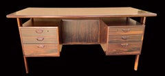 FM 60 Desk in Santos Rosewood by Kai Kristiansen for Feldballes Mobelfabrik