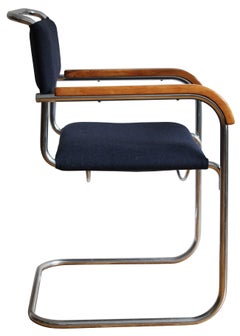 FN 74 Modernist Cantilever Chair by H.J.Hagemann for Mucke-Melder