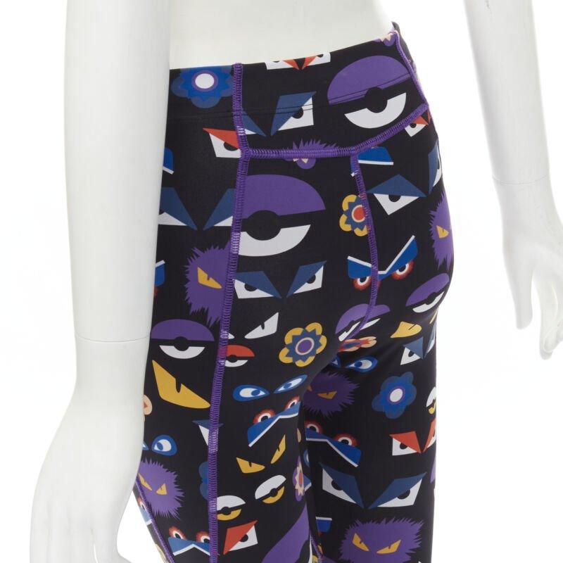 FNEDI Legging de sport noir à imprimé graphique Monster Bug Eye
Référence : ANWU/A00784
Marque : Fendi
Collectional : Monster Bug
MATERIAL : Semblable à du coton
Couleur : noir, violet
Modèle : Graphique
Détails supplémentaires : Poche unique sur le