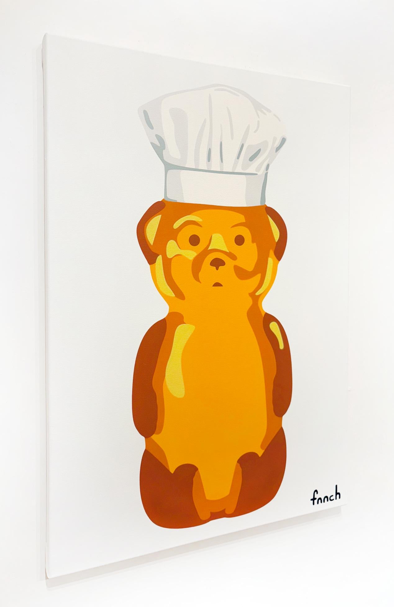 Chef-Bär (Zeitgenössisch), Painting, von fnnch