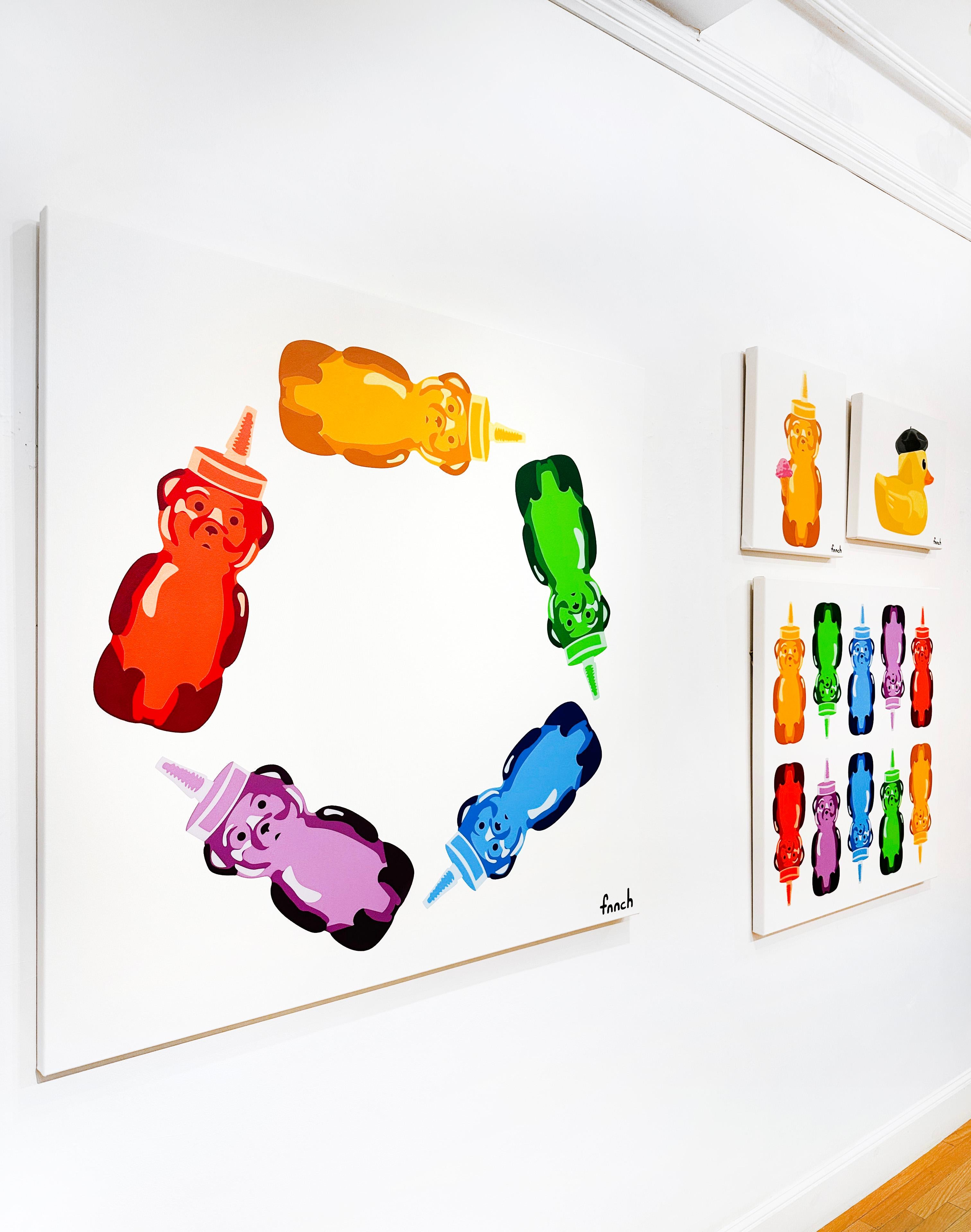 Pentagon Bears - Painting by fnnch